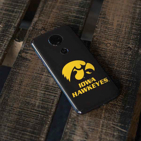 University of Iowa Hawkeyes Moto E5 Plus Skin