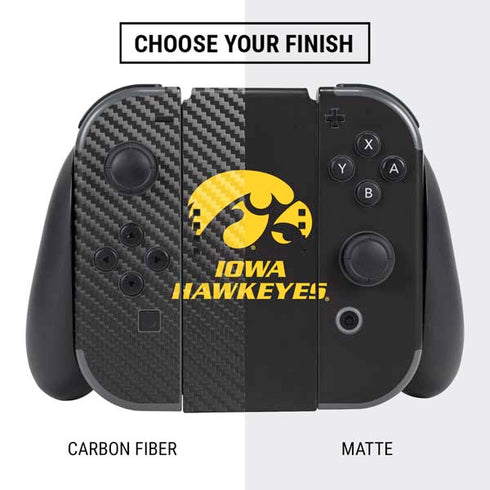 University of Iowa Hawkeyes Nintendo Switch Bundle Skin