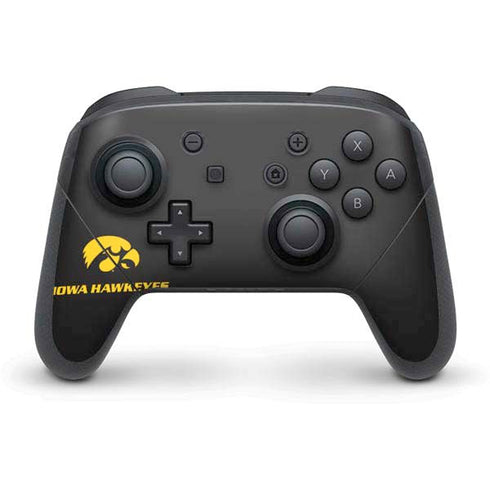 University of Iowa Hawkeyes Nintendo Switch Pro Controller Skin