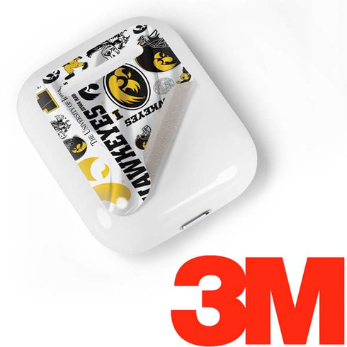 University of Iowa Hawkeyes Pattern Apple AirPods Skin
