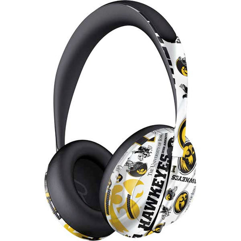 University of Iowa Hawkeyes Pattern Bose Noise Cancelling Headphones 700 Skin