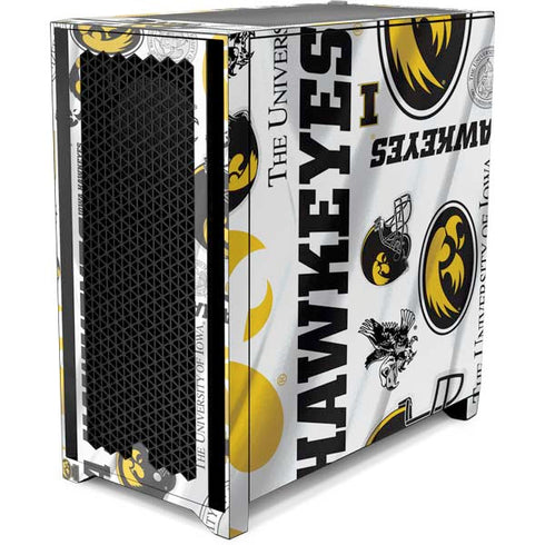 University of Iowa Hawkeyes Pattern Corsair 4000D Tempered Glass Mid-Tower ATX Case Skin
