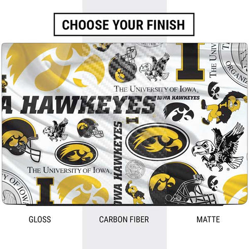 University of Iowa Hawkeyes Pattern Dell Vostro Skin