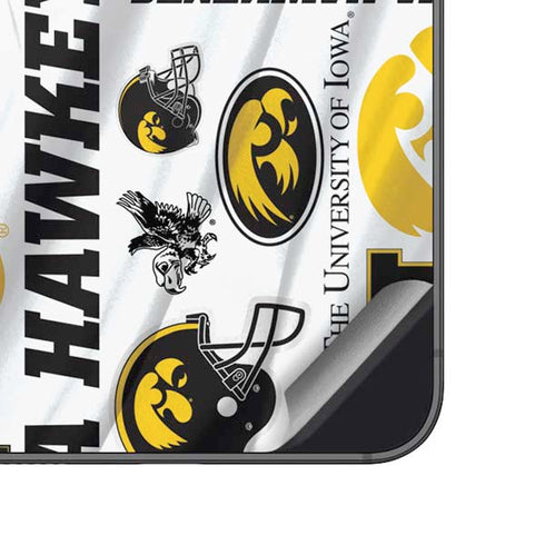 University of Iowa Hawkeyes Pattern Galaxy A14 5G Skin