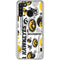 University of Iowa Hawkeyes Pattern Galaxy A21 Clear Case
