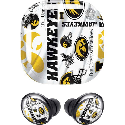 University of Iowa Hawkeyes Pattern Galaxy Buds Pro Skin