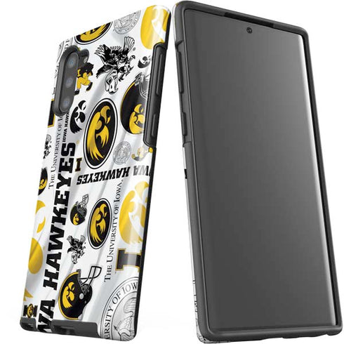 University of Iowa Hawkeyes Pattern Galaxy Note 10 Pro Case