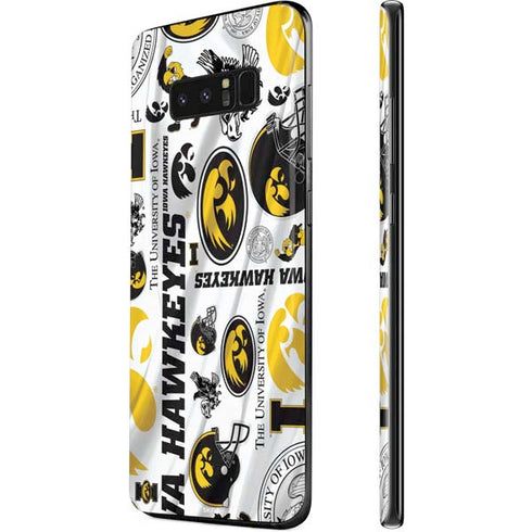 University of Iowa Hawkeyes Pattern Galaxy Note 8 Skin