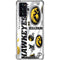 University of Iowa Hawkeyes Pattern Galaxy Note20 5G Clear Case