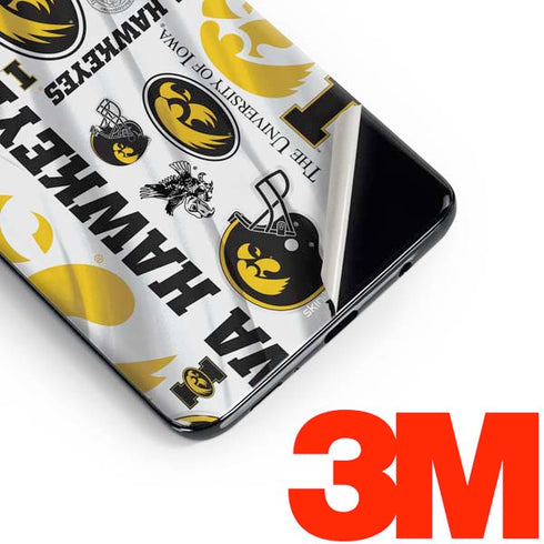 University of Iowa Hawkeyes Pattern Galaxy S10 Plus Skin