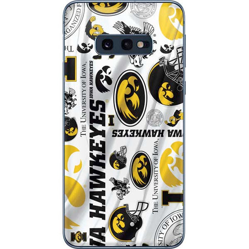 University of Iowa Hawkeyes Pattern Galaxy S10e Skin