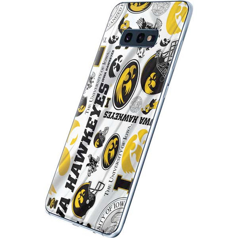 University of Iowa Hawkeyes Pattern Galaxy S10e Skin