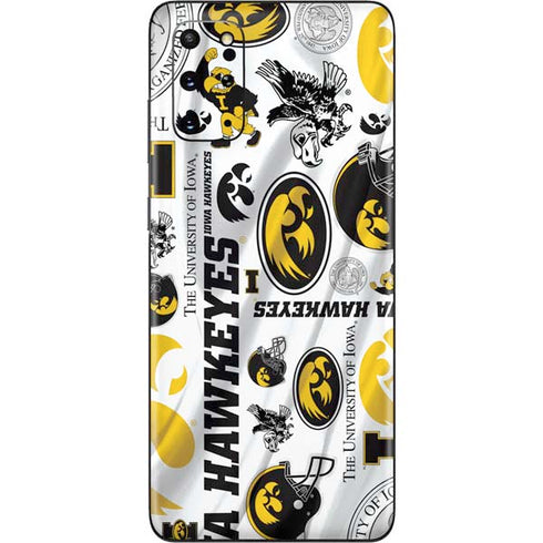 University of Iowa Hawkeyes Pattern Galaxy S20 Plus Skin