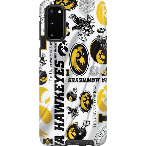 University of Iowa Hawkeyes Pattern Galaxy S20 Pro Case
