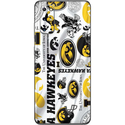 University of Iowa Hawkeyes Pattern Galaxy S20 Skin