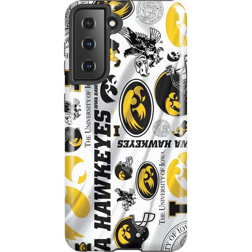 University of Iowa Hawkeyes Pattern Galaxy S21 5G Pro Case