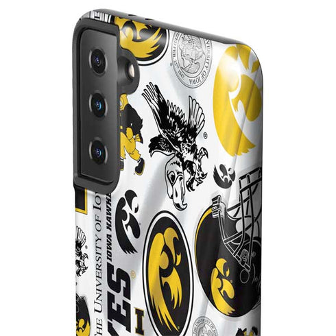 University of Iowa Hawkeyes Pattern Galaxy S21 FE Pro Case