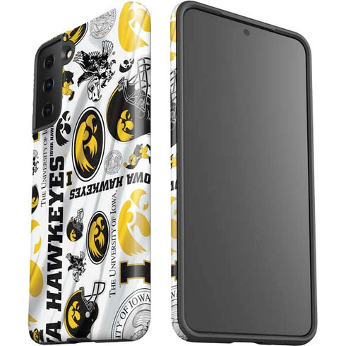 University of Iowa Hawkeyes Pattern Galaxy S21 FE Pro Case