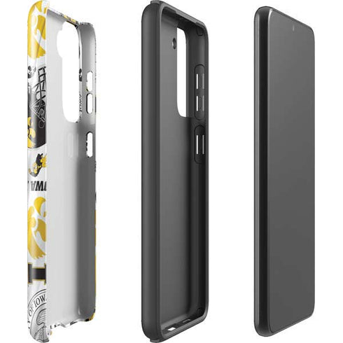 University of Iowa Hawkeyes Pattern Galaxy S21 Plus 5G Pro Case