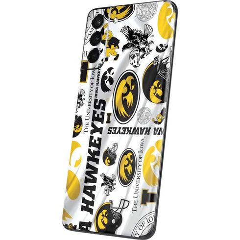 University of Iowa Hawkeyes Pattern Galaxy S21 Plus 5G Skin
