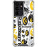 University of Iowa Hawkeyes Pattern Galaxy S21 Ultra 5G Clear Case