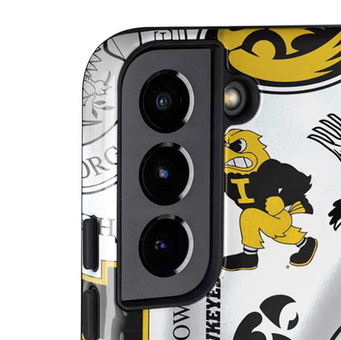 University of Iowa Hawkeyes Pattern Galaxy S22 Plus Pro Case