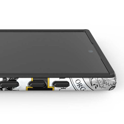 University of Iowa Hawkeyes Pattern Galaxy S24 Ultra Impact Case