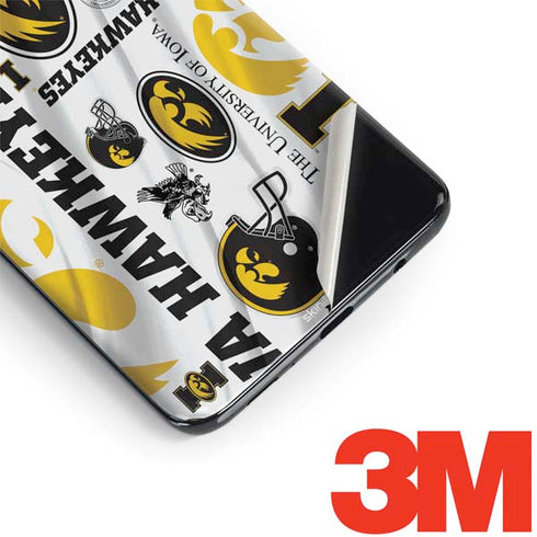 University of Iowa Hawkeyes Pattern Galaxy S9 Plus Skin