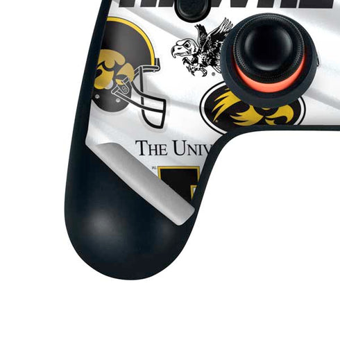 University of Iowa Hawkeyes Pattern Google Stadia Controller Skin
