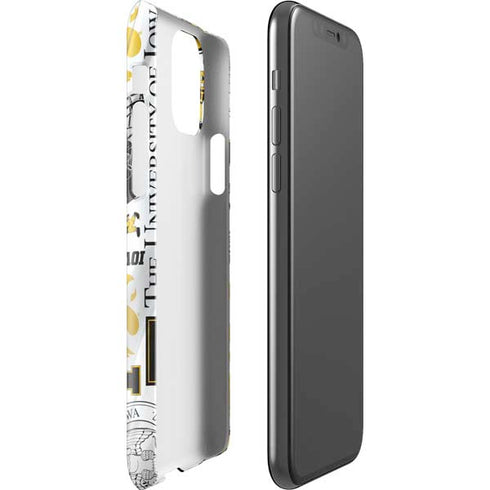 University of Iowa Hawkeyes Pattern iPhone 11 Pro Lite Case