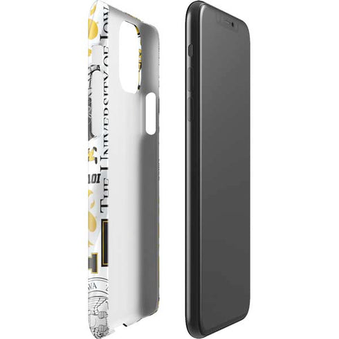 University of Iowa Hawkeyes Pattern iPhone 11 Pro Max Lite Case
