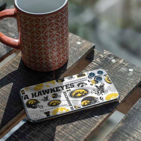 University of Iowa Hawkeyes Pattern iPhone 11 Pro Max Skin