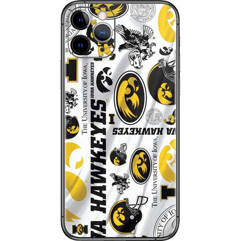 University of Iowa Hawkeyes Pattern iPhone 11 Pro Skin