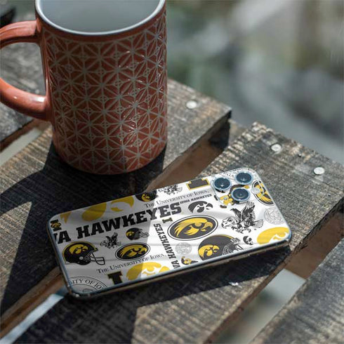 University of Iowa Hawkeyes Pattern iPhone 11 Pro Skin