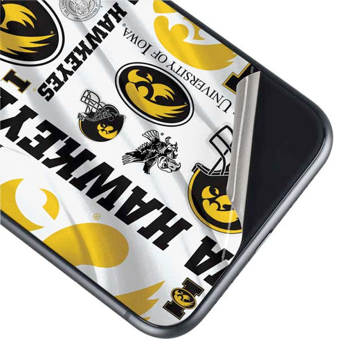 University of Iowa Hawkeyes Pattern iPhone 11 Skin