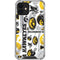 University of Iowa Hawkeyes Pattern iPhone 12 Clear Case