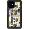 University of Iowa Hawkeyes Pattern iPhone 12 Mini Waterproof Case