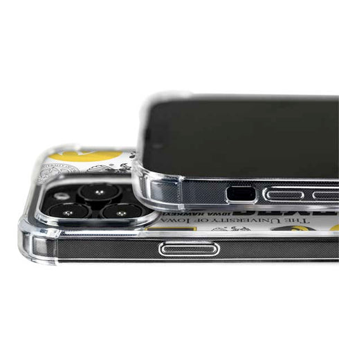 University of Iowa Hawkeyes Pattern iPhone 13 Pro MagSafe Case