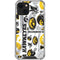 University of Iowa Hawkeyes Pattern iPhone 14 Plus Clear Case