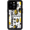 University of Iowa Hawkeyes Pattern iPhone 14 Pro Waterproof Case