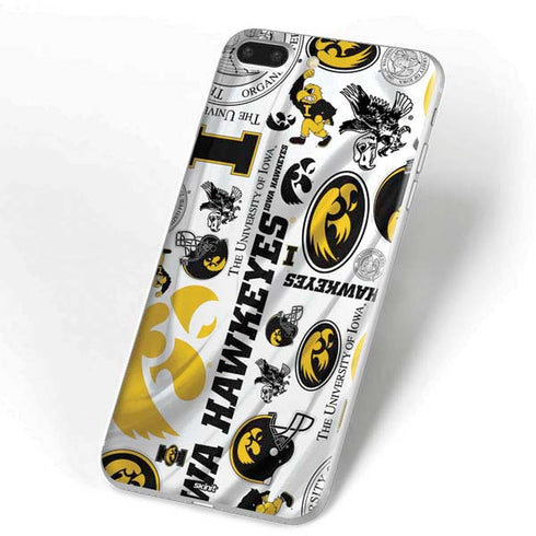University of Iowa Hawkeyes Pattern iPhone 7 Plus Skin