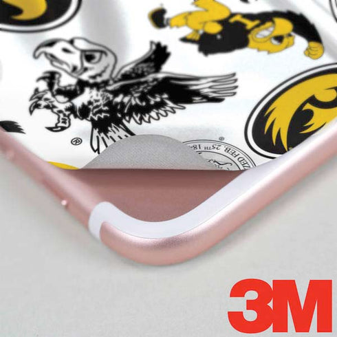 University of Iowa Hawkeyes Pattern iPhone 7 Skin
