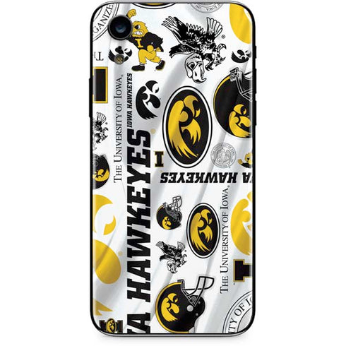 University of Iowa Hawkeyes Pattern iPhone XR Skin