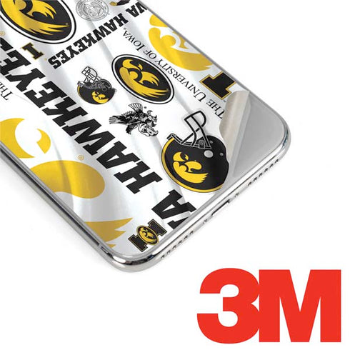 University of Iowa Hawkeyes Pattern iPhone XS Max Skin
