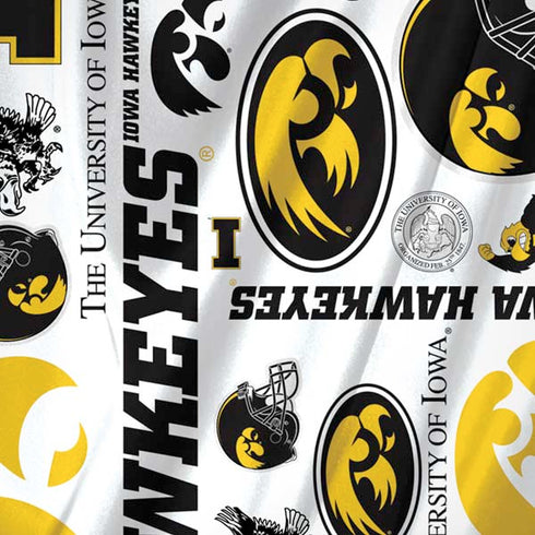 University of Iowa Hawkeyes Pattern iPhone XS Max Skin