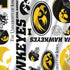 University of Iowa Hawkeyes Pattern iPhone XS Pro Case