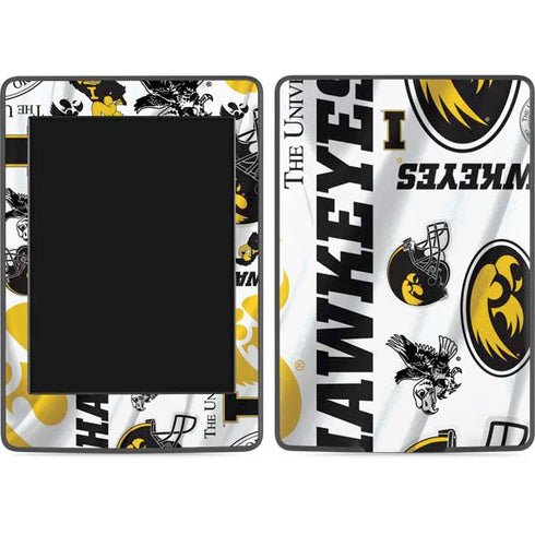 University of Iowa Hawkeyes Pattern Amazon Kindle Skin