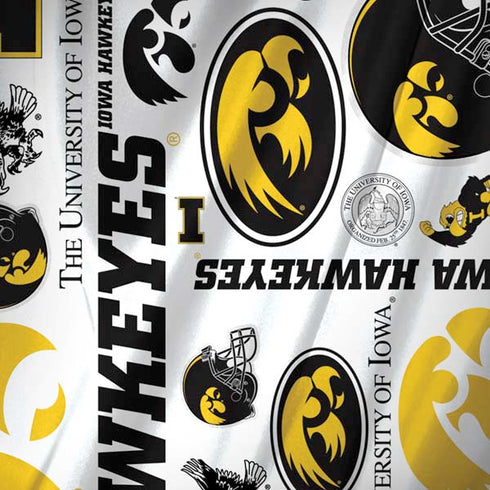 University of Iowa Hawkeyes Pattern Moto G6 Skin