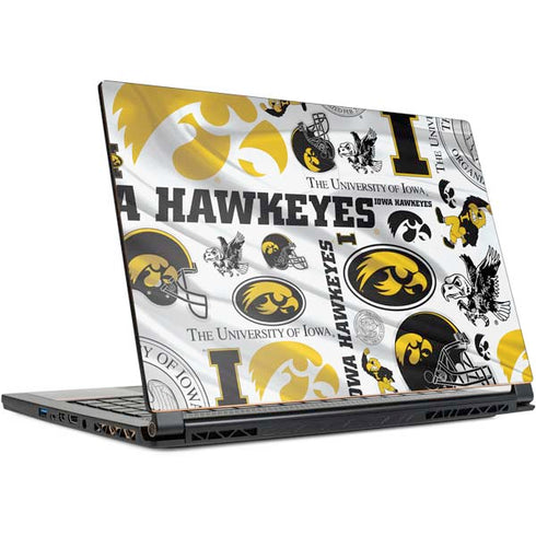 University of Iowa Hawkeyes Pattern MSI GS65 Stealth Laptop Skin