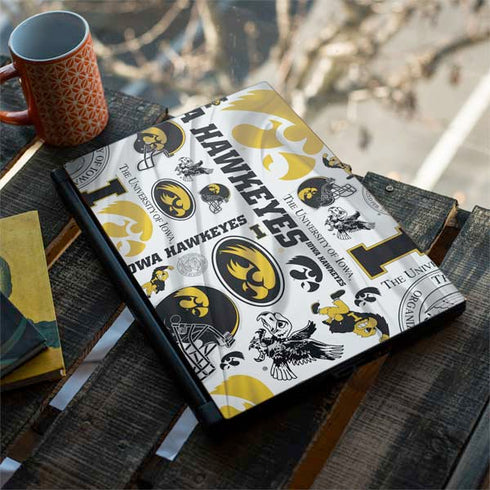 University of Iowa Hawkeyes Pattern MSI GS65 Stealth Laptop Skin